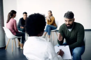 rehab for gambling addiction in a group setting